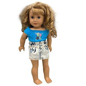 American Girl Courtney 18" 1980s Theme Doll with Original Outfit in Box
